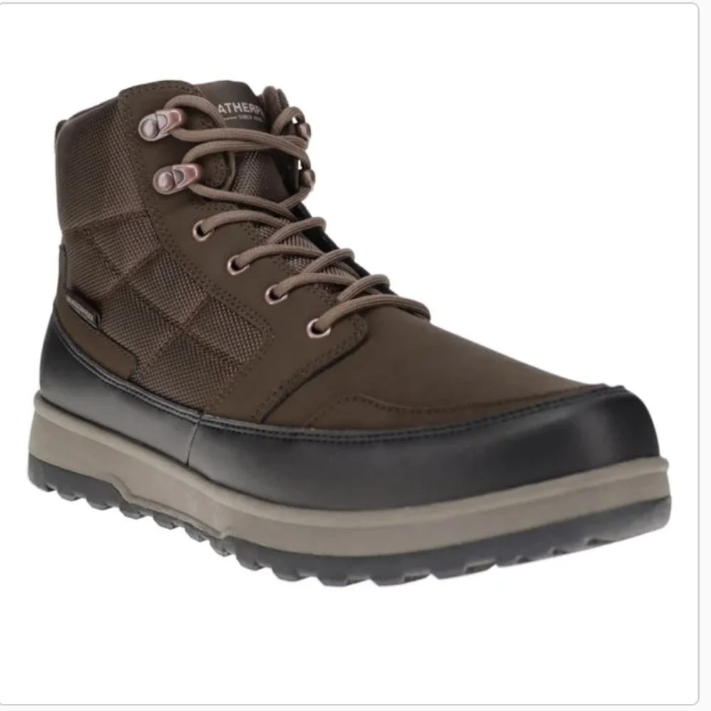 New‎ Weatherproof Men's Sneakerboot Boots Brown Size 13